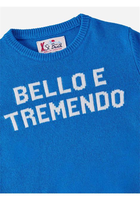 Pull con scritta SAINT BARTH | DOU0001 DOUGLAS01605I BELLO E TREMENDO 17